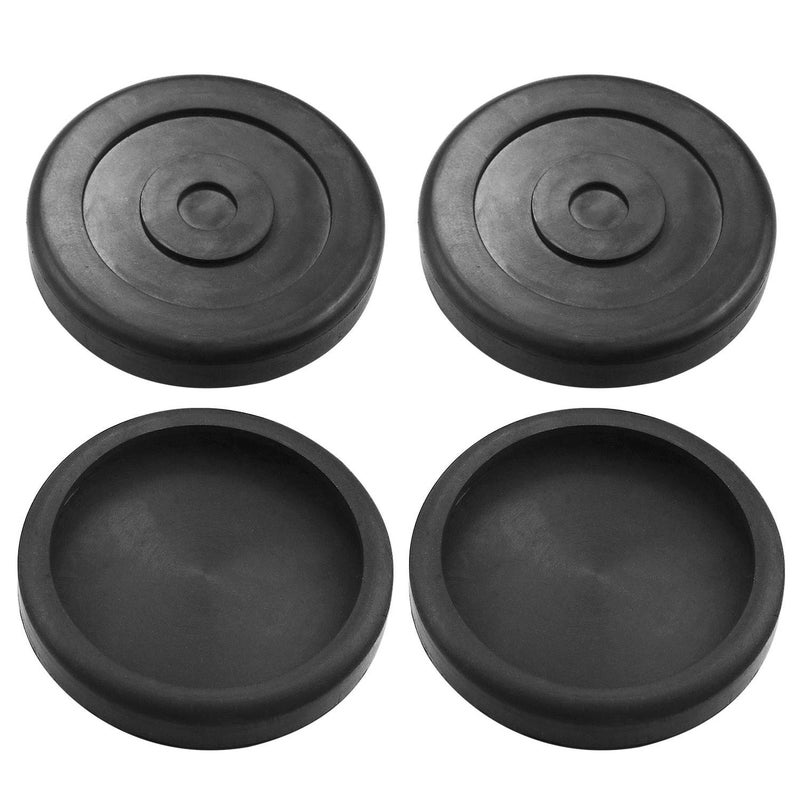 وسادات ذراع مطاطية مستديرة من Sporthfish لمجموعة BendPak أو Danmar Lift مكونة من 4 قطع - Image 1